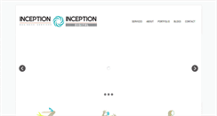 Desktop Screenshot of inception.net.in