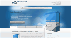Desktop Screenshot of inception.rs